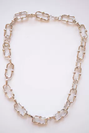 Silver Chunky Chain Necklace