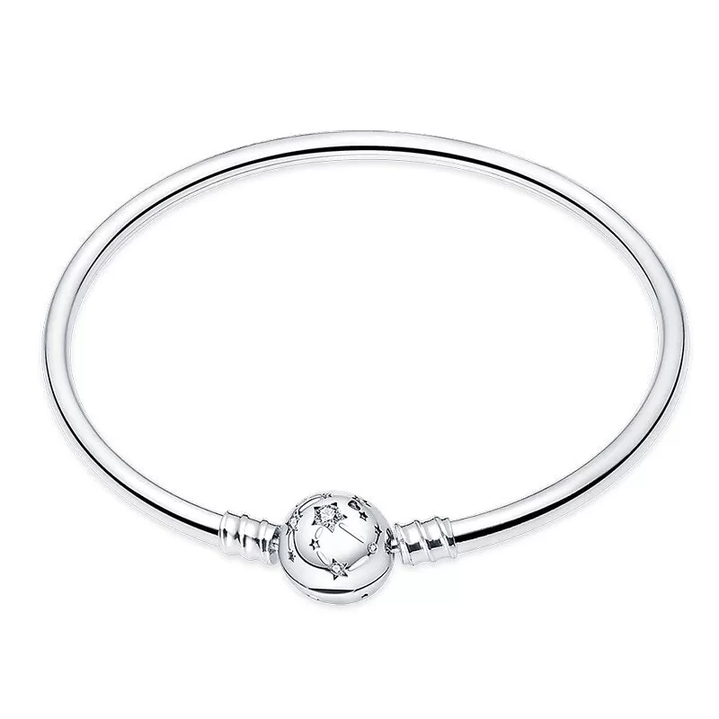 Silver Star Bangle Fit Bracelets