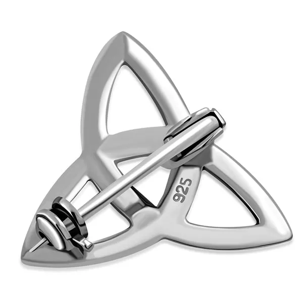 Small Triquetra Brooch Pin