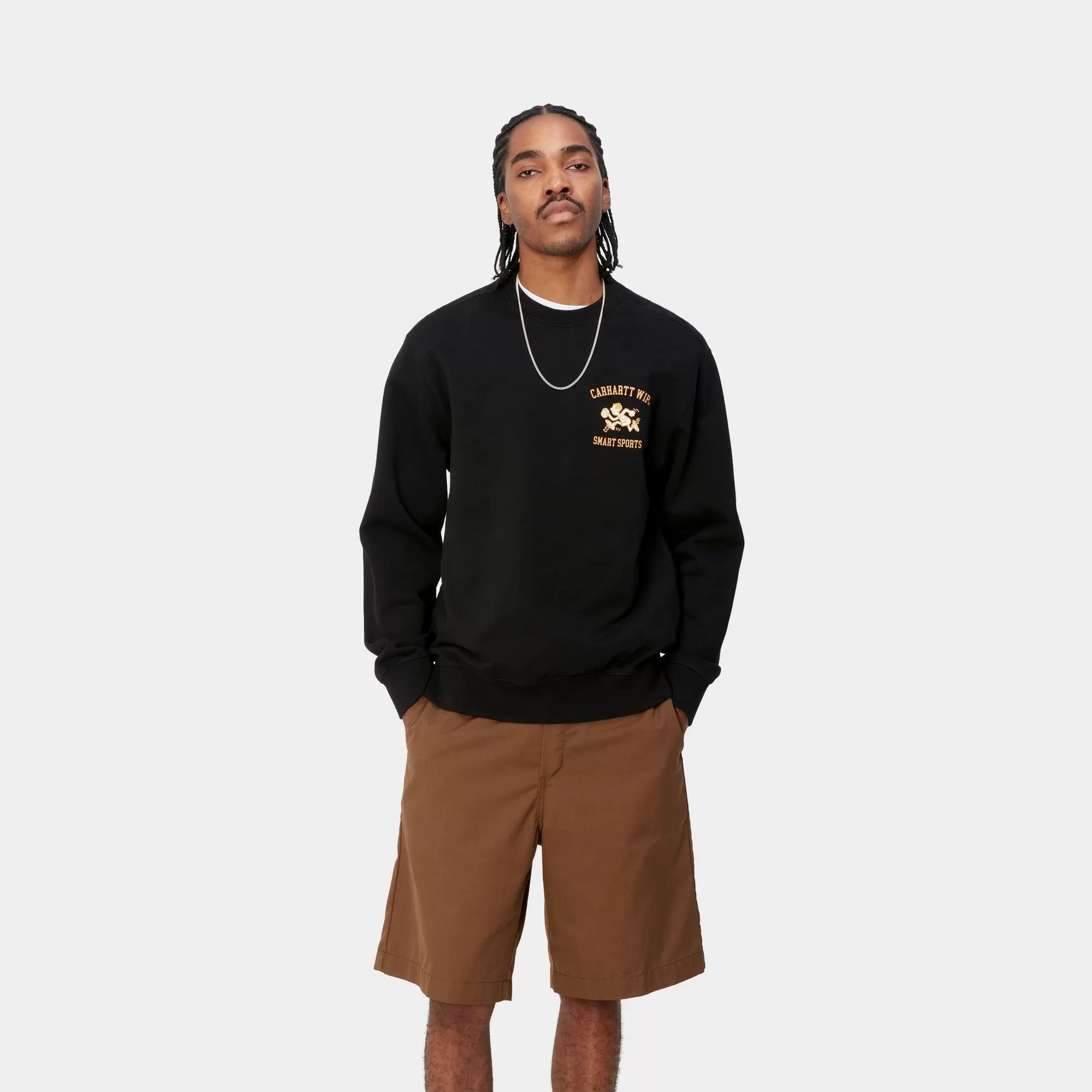 Smart Sports Sweatshirt | Black