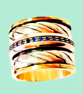 Spinner Rings for Women. Elegant Eternity Band Spinner Rings for Women