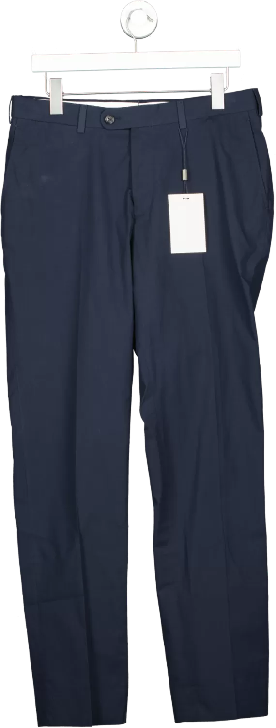 SuitSupply Blue Soho Suit Trousers W32