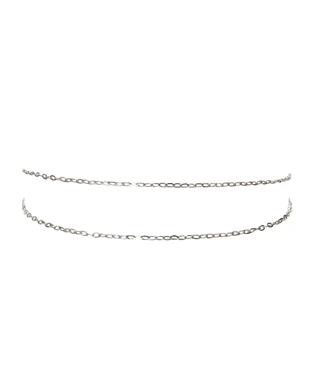 Take Me to the Bungalows Anklet- Silver