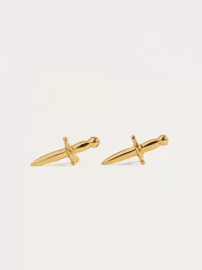 Tessa Sword Stud Earrings