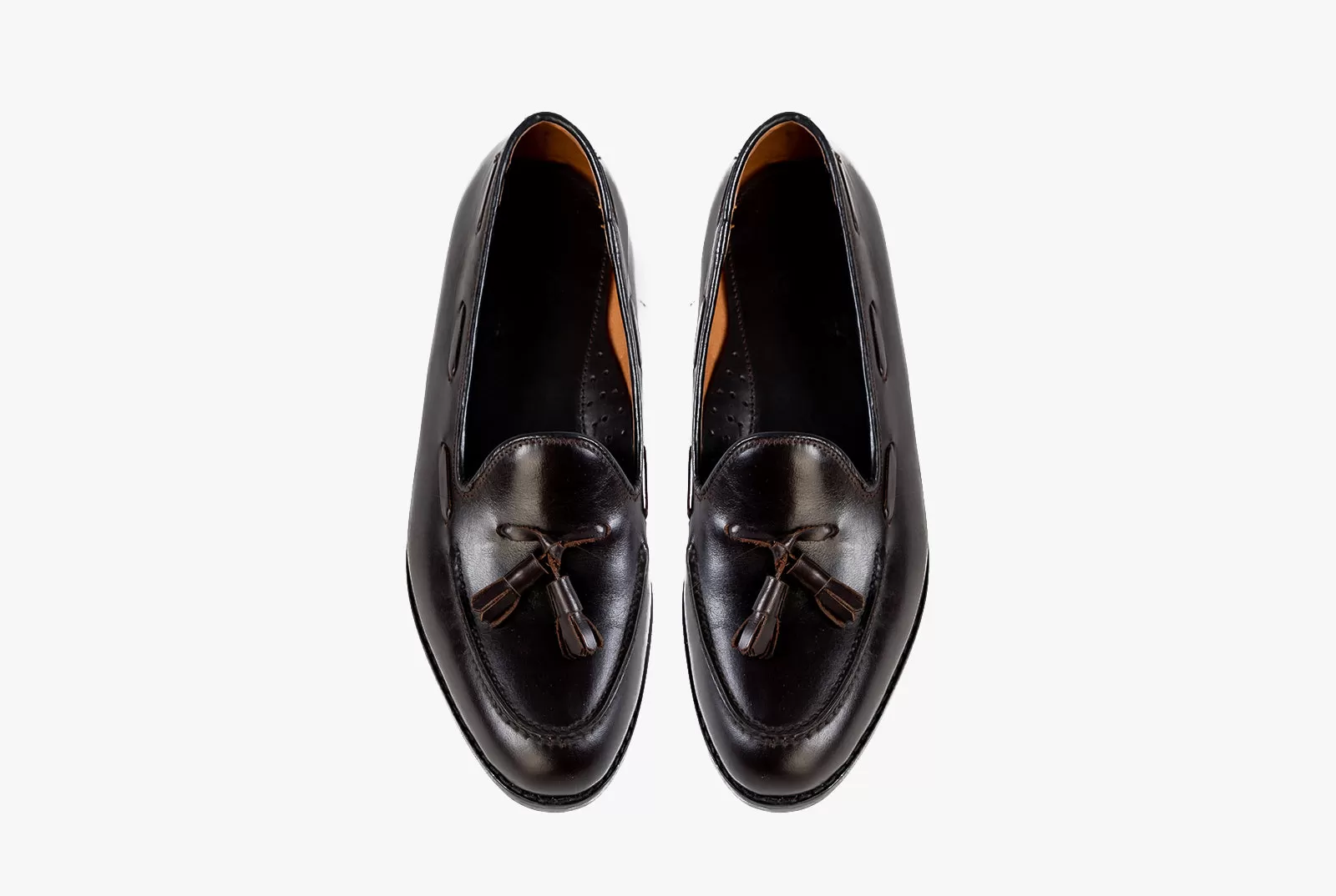 The Grand Tassel Loafer - Mahogany Brown