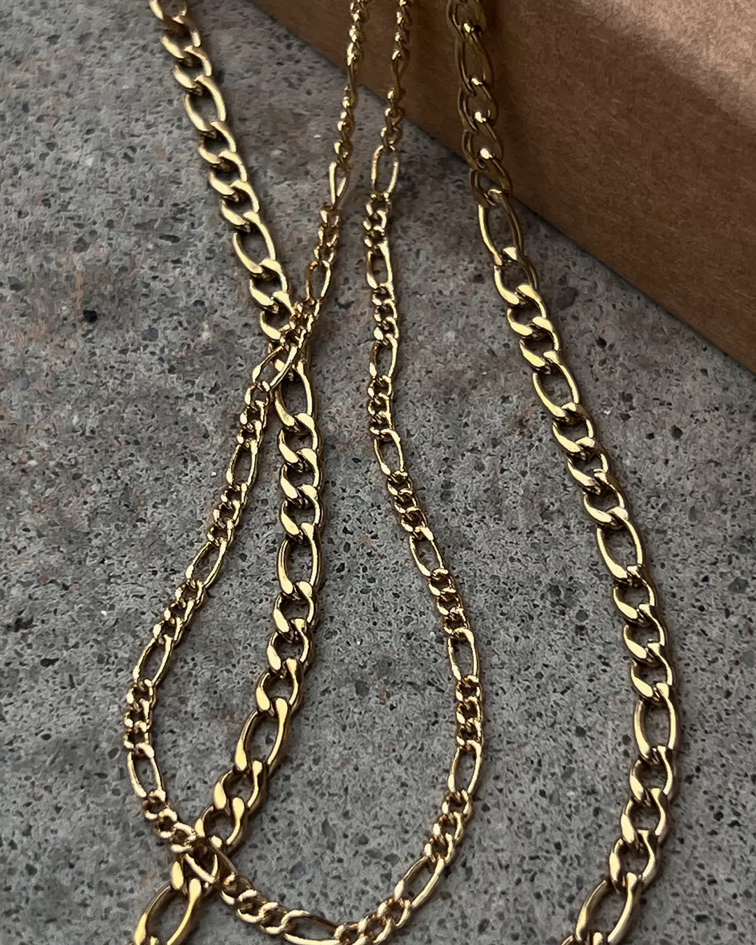 The Suganami Anklet Set- Gold