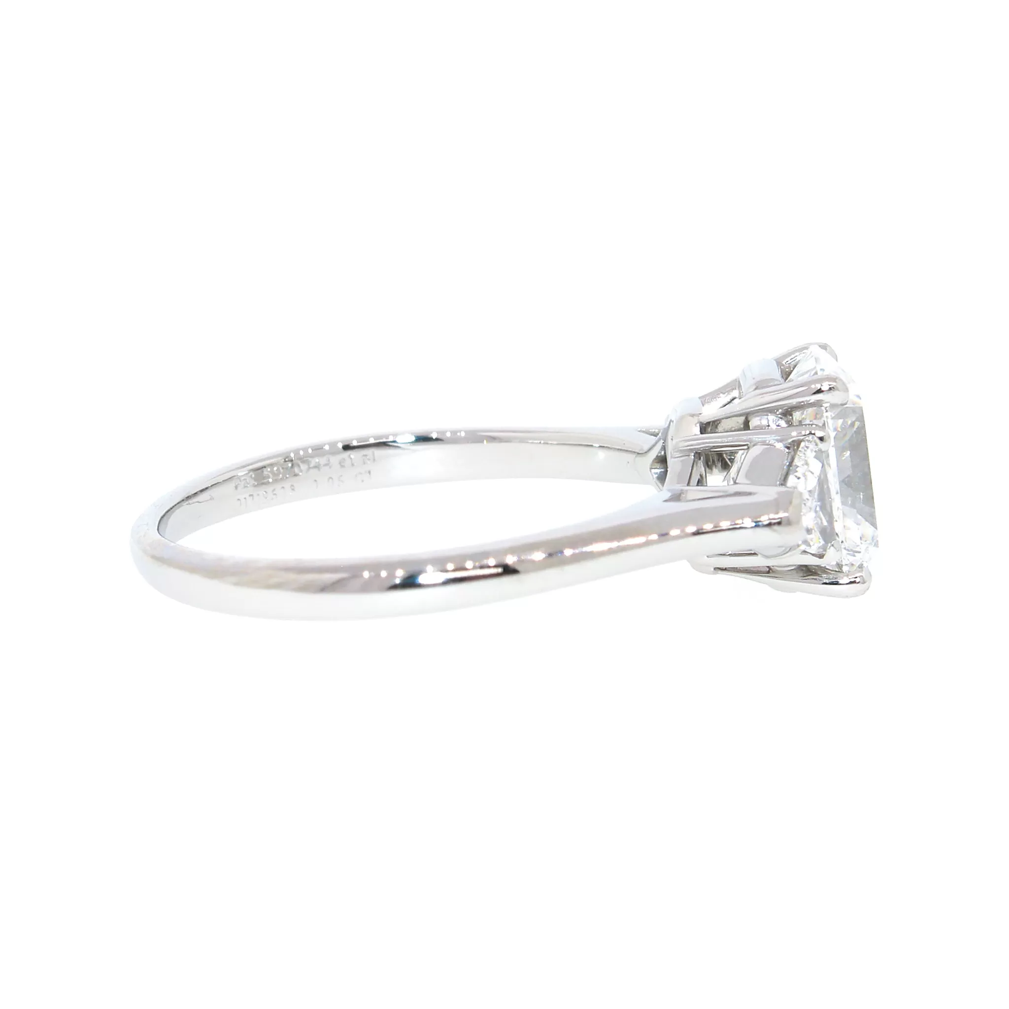 Tiffany & Co. Lucida Diamond Platinum Engagement Ring