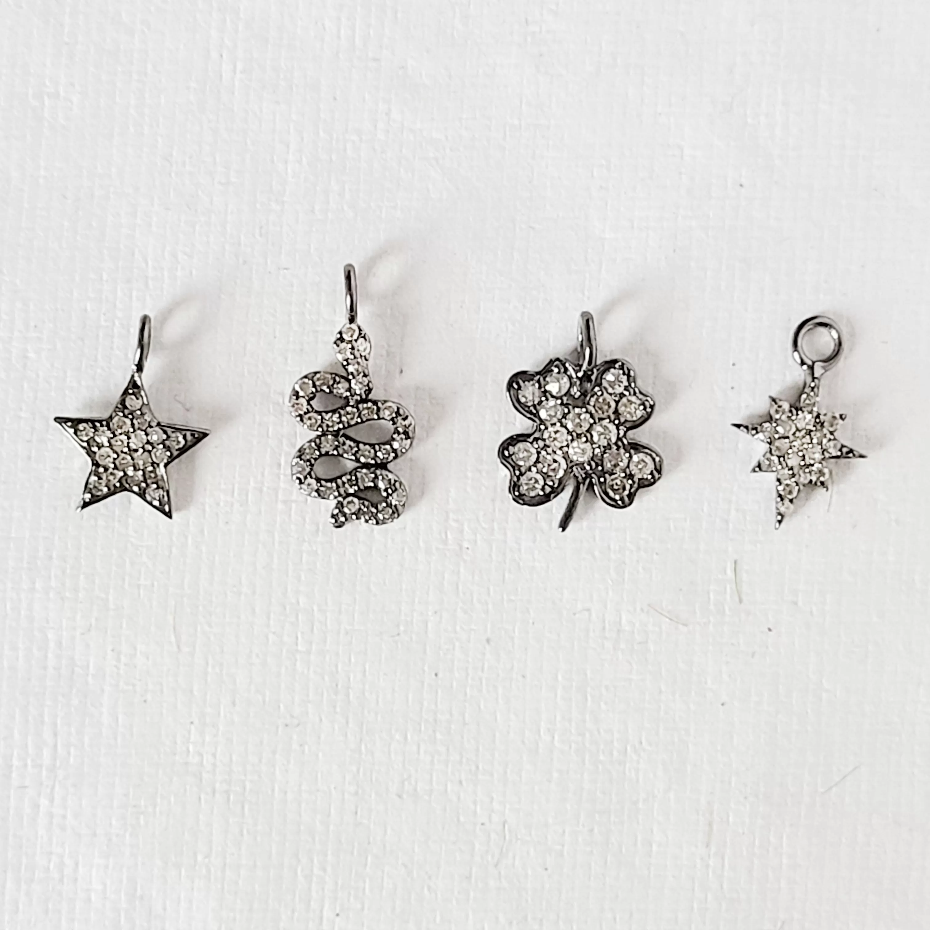 Tiny charm necklaces