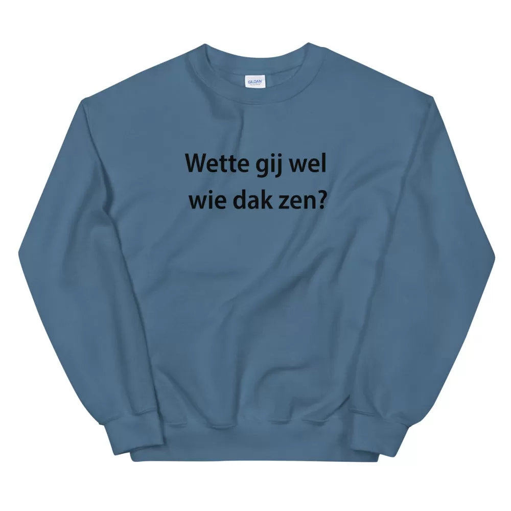 Wette gij wel Sweater