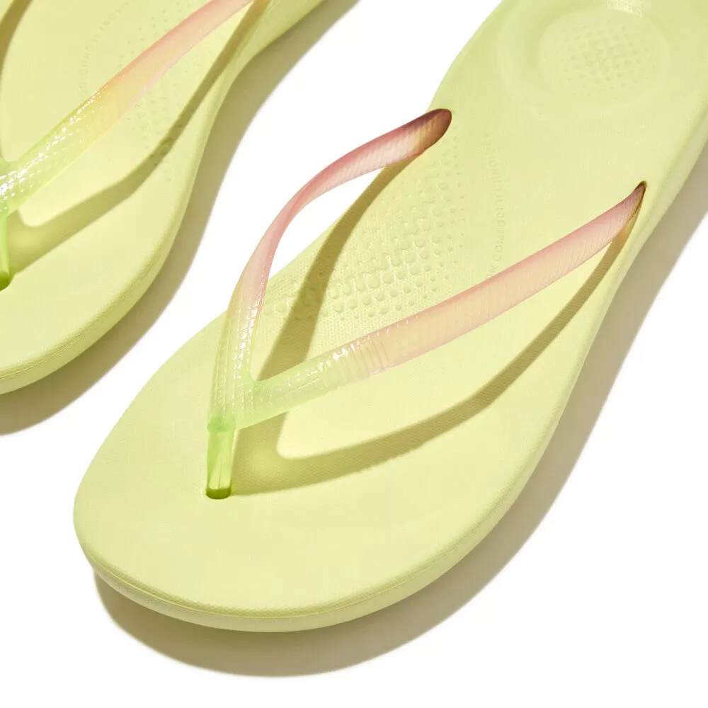 รองเท้าแตะ ผู้หญิง รุ่น iQUSHION OMBRÉ TRANSPARENT ERGONOMIC FLIP-FLOPS